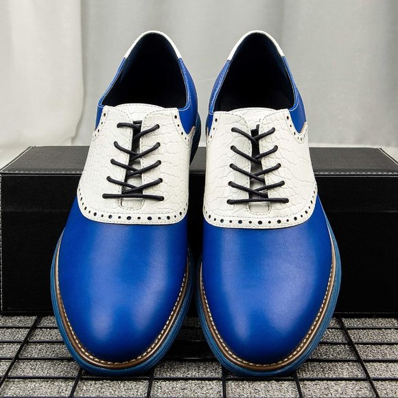Men\'s Blue Oxford Casual Shoes Casual Dress Shoes for Men main image 6